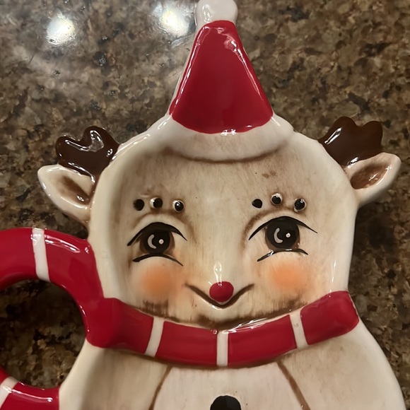 - Johanna Parker Christmas Reindeer Spoon Rest - Picture 2 of 3